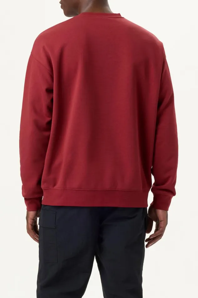 Men Sweatshirts and Hoodies Fila Classic Relaxed Sweatshirt 601 Tibetan Red Men Sweatshirts and Hoodies Fila Classic Relaxed Sweatshirt 601 Tibetan Red