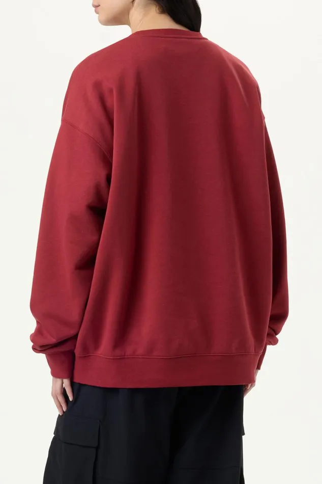 Men Sweatshirts and Hoodies Fila Classic Relaxed Sweatshirt 601 Tibetan Red Men Sweatshirts and Hoodies Fila Classic Relaxed Sweatshirt 601 Tibetan Red