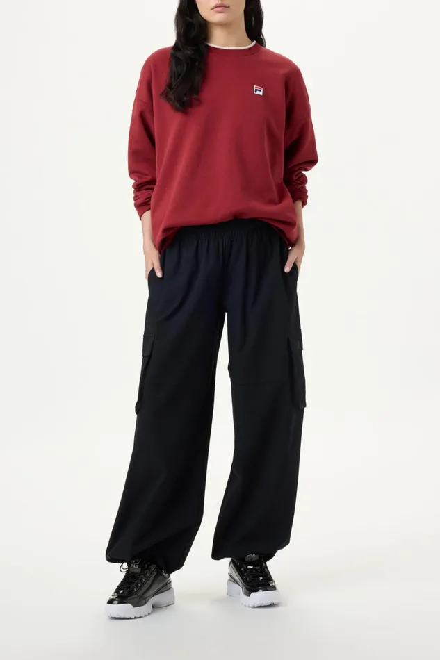 Men Sweatshirts and Hoodies Fila Classic Relaxed Sweatshirt 601 Tibetan Red Men Sweatshirts and Hoodies Fila Classic Relaxed Sweatshirt 601 Tibetan Red
