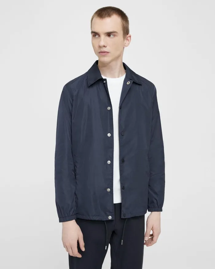 Men Theory Blazers Jackets Coach039s Jacket In Nylon Baltic