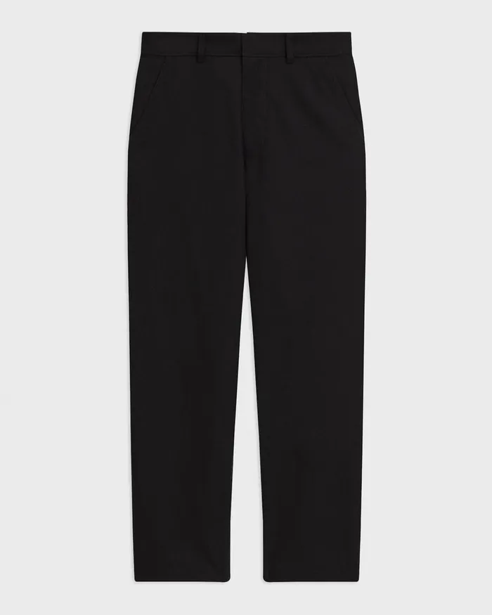 Men Theory Pants Relaxed Pant In Gabardine Black