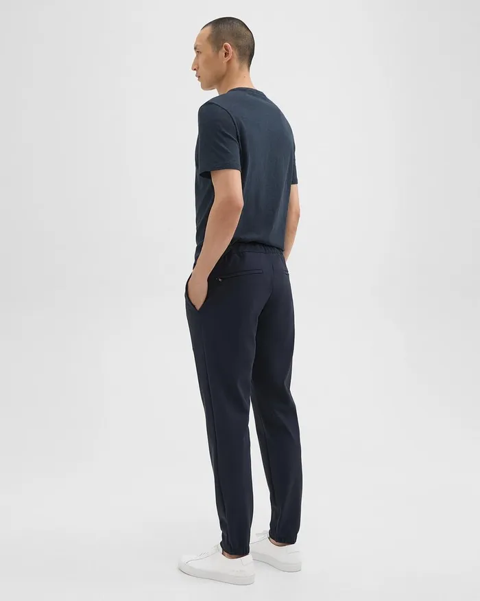 Men Theory Pants Terrance Jogger In Precision Ponte Baltic