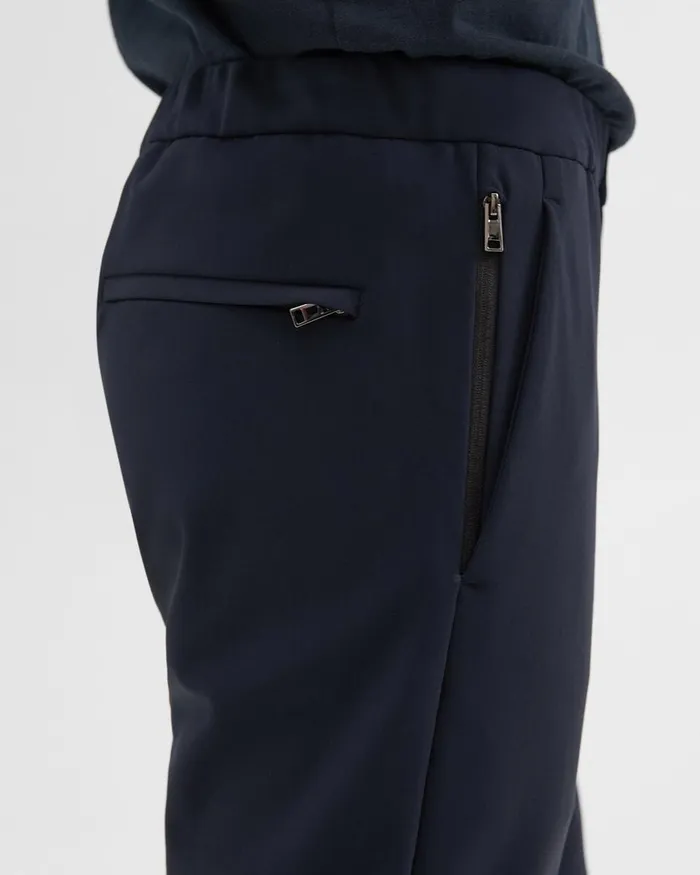 Men Theory Pants Terrance Jogger In Precision Ponte Baltic