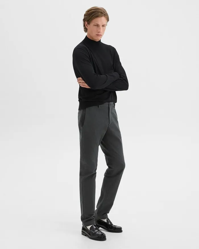 Men Theory Pants Zaine Pant In Moleskin Twill Graphite