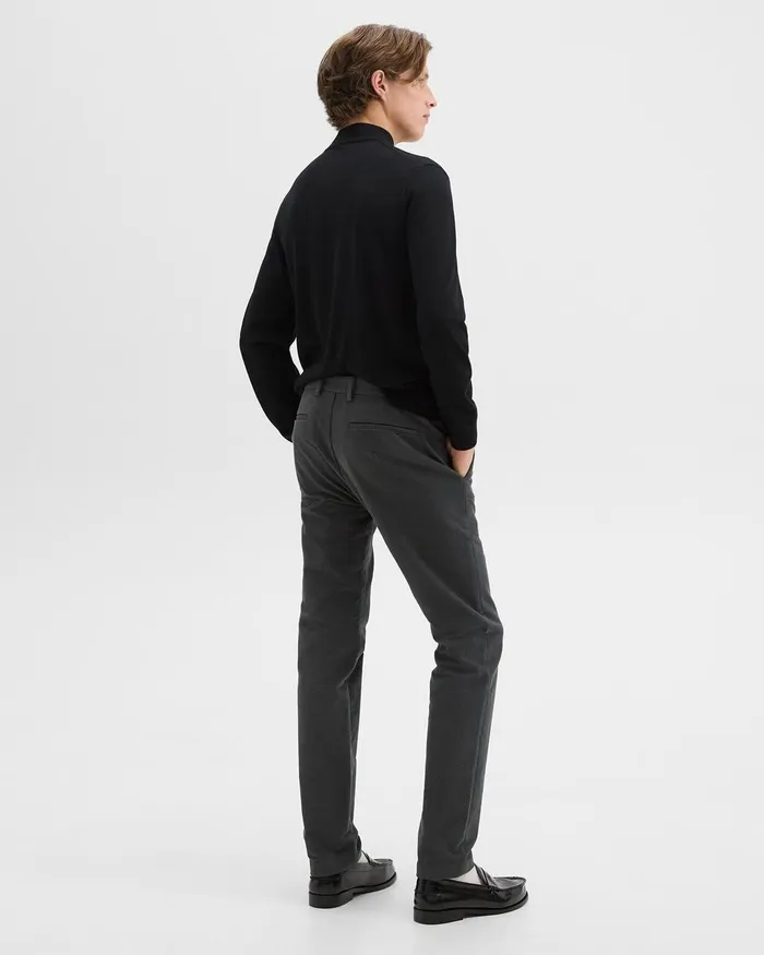 Men Theory Pants Zaine Pant In Moleskin Twill Graphite
