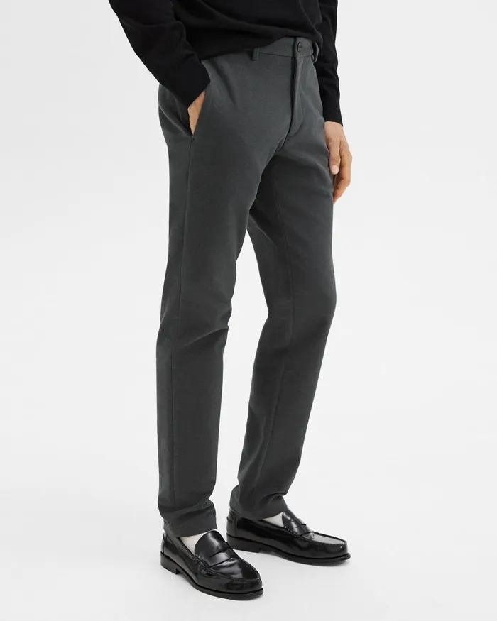 Men Theory Pants Zaine Pant In Moleskin Twill Graphite