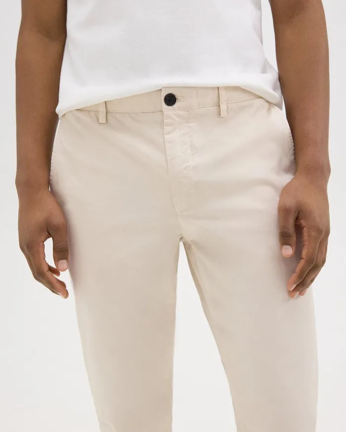 Men Theory Pants Zaine Pant In Organic Cotton New Sand