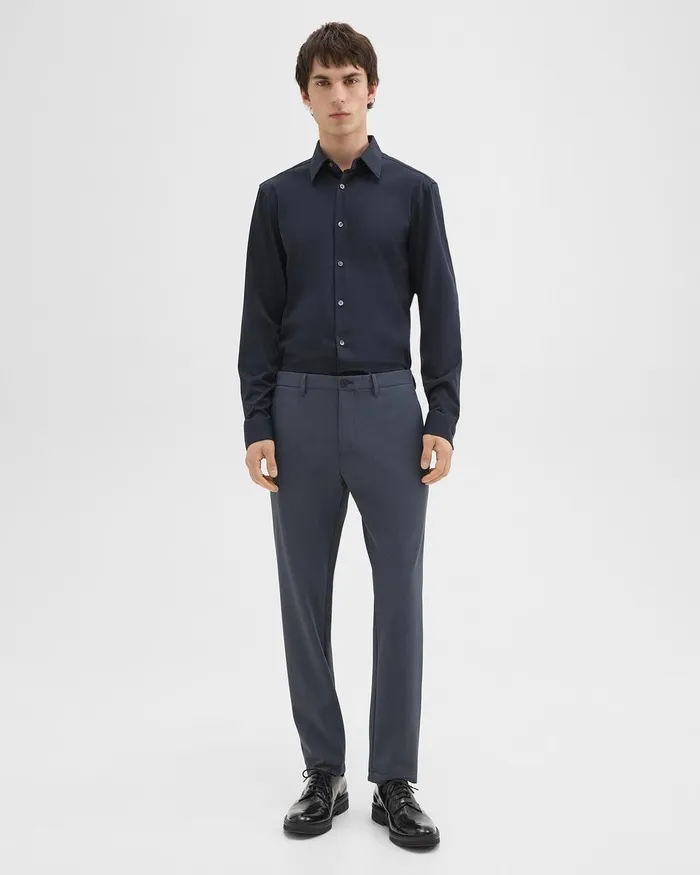 Men Theory Pants Zaine Pant In Precision Ponte Basalt