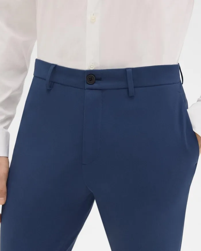 Men Theory Pants Zaine Pant In Precision Ponte Deep Atlantic