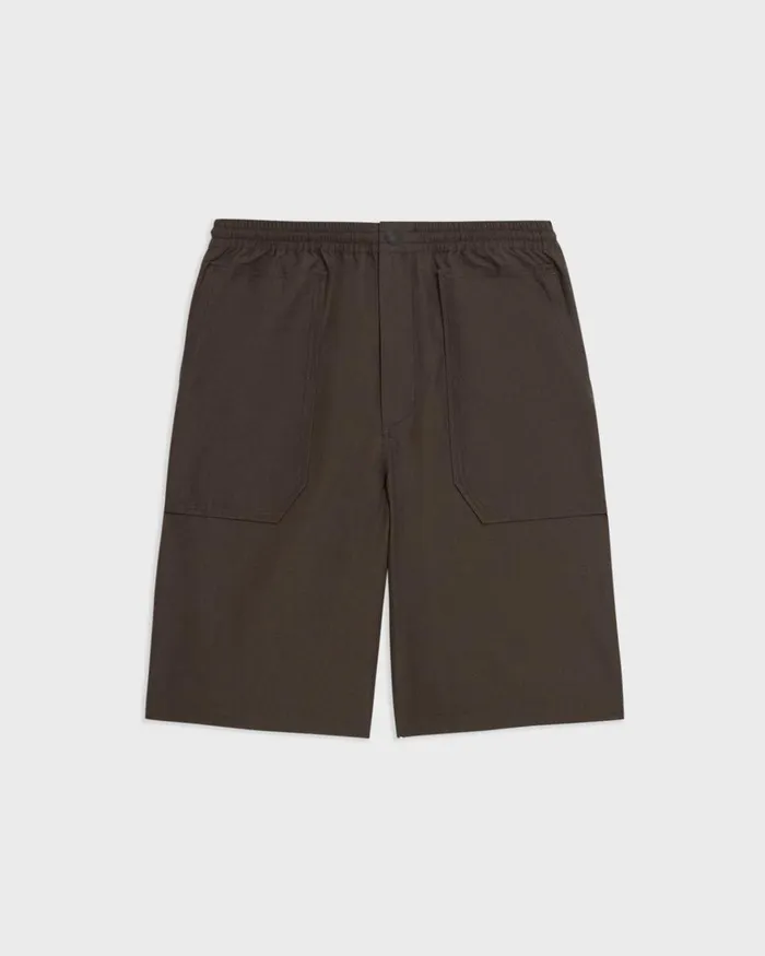 Men Theory Shorts CottonBlend PullOn Short Deep Tundra