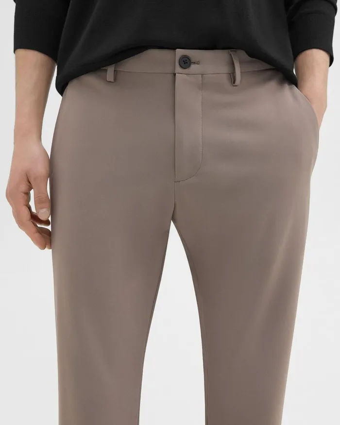Men Theory Suits Zaine Pant In Precision Ponte Sidewalk