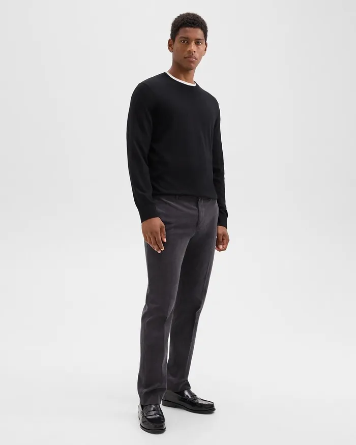 Men Theory Suits Zaine Pant In Stretch Corduroy Dark Grey