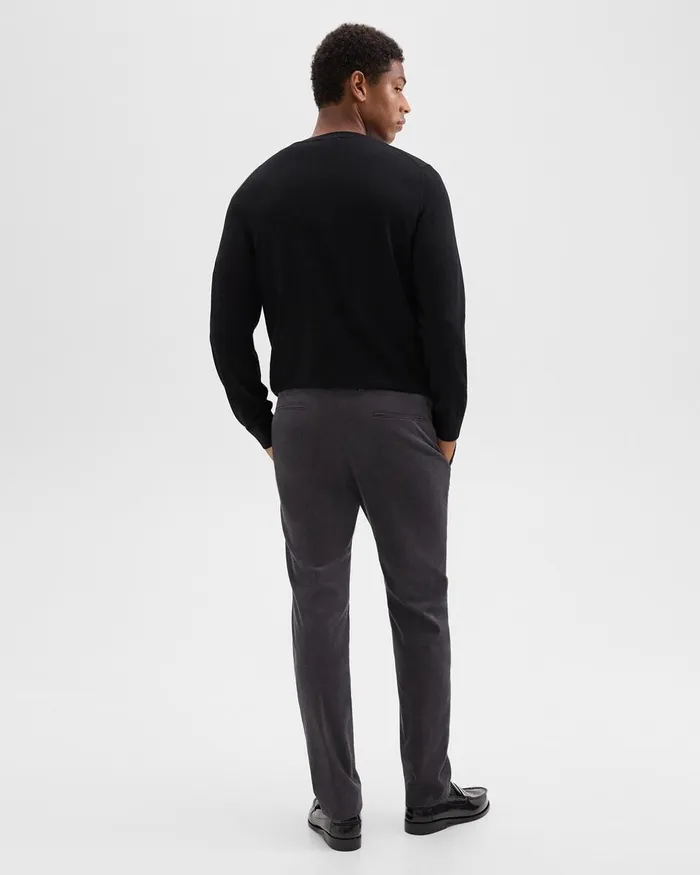 Men Theory Suits Zaine Pant In Stretch Corduroy Dark Grey