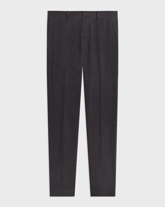 Men Theory Suits Zaine Pant In Stretch Corduroy Dark Grey