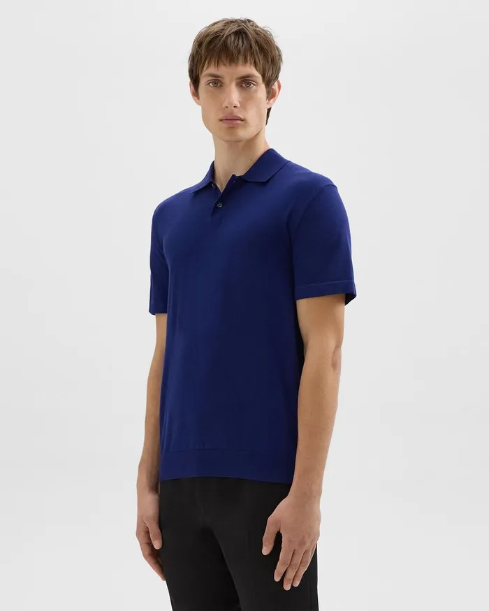 Men Theory TShirts Polos Goris Polo Shirt In Light Bilen Ocean