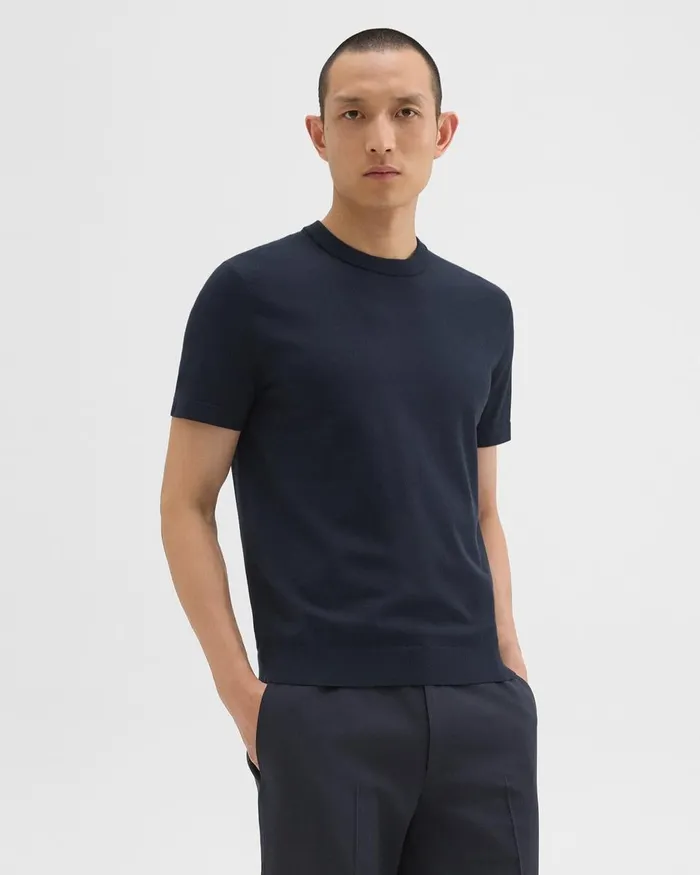 Men Theory TShirts Polos Sarior Tee In Light Bilen Baltic