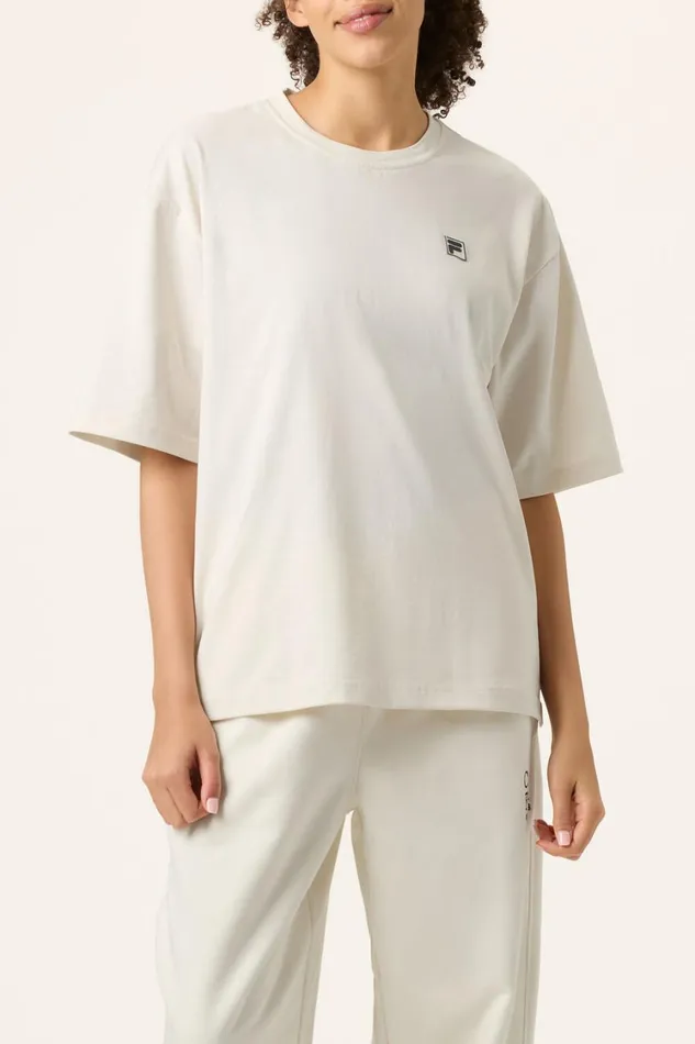 Men Tops and TShirts Fila Country Club Raquet Box Tee 920 Gardenia Men Tops and TShirts Fila Country Club Raquet Box Tee 920 Gardenia