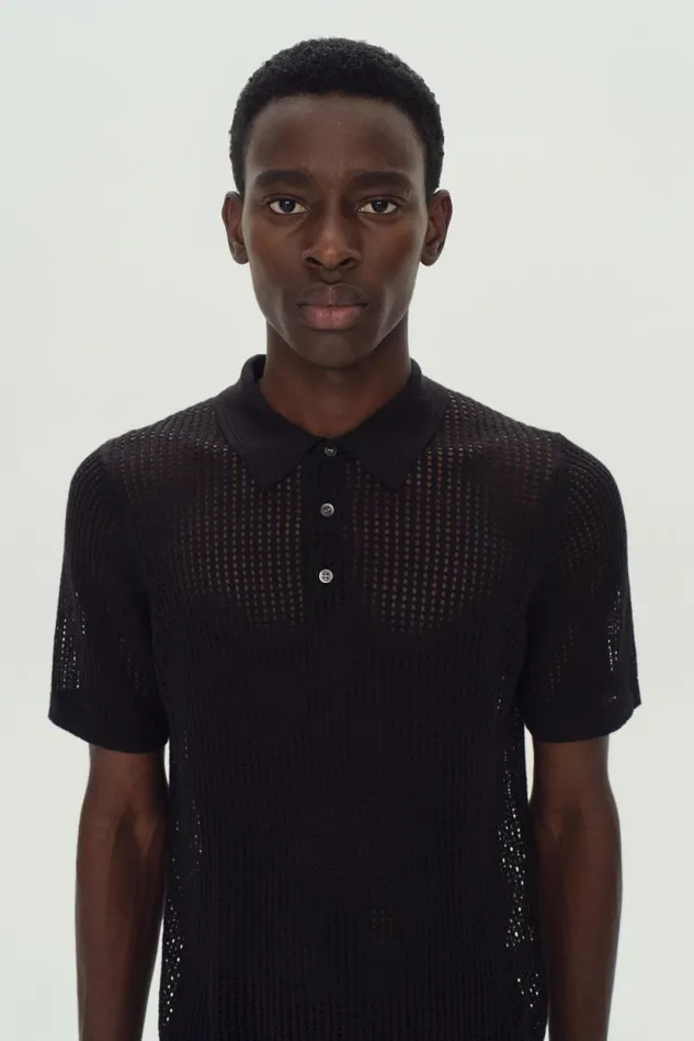 Men Tops and TShirts Jonathan Simkhai Jeremiah Polo Men Tops and TShirts Jonathan Simkhai Jeremiah Polo