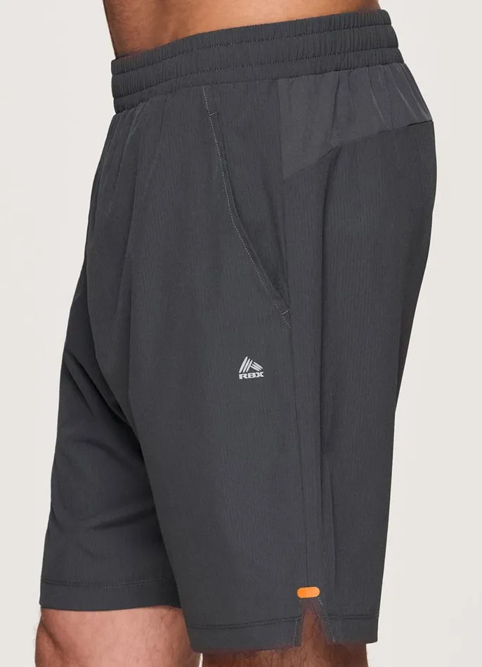 Men Training Day Workout Shorts Charcoal RBX Active Shorts