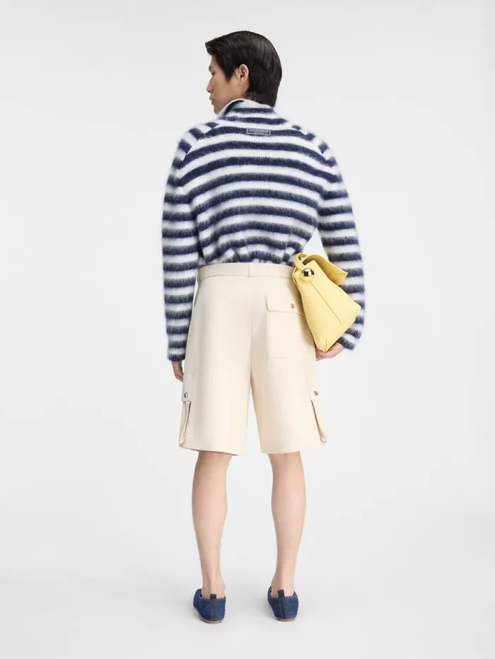Men Trousers and Shorts JACQUEMUS The Cargo Bermuda Shorts Beige