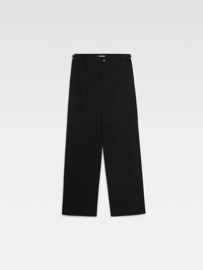 Men Trousers and Shorts JACQUEMUS The Jean Pants Black