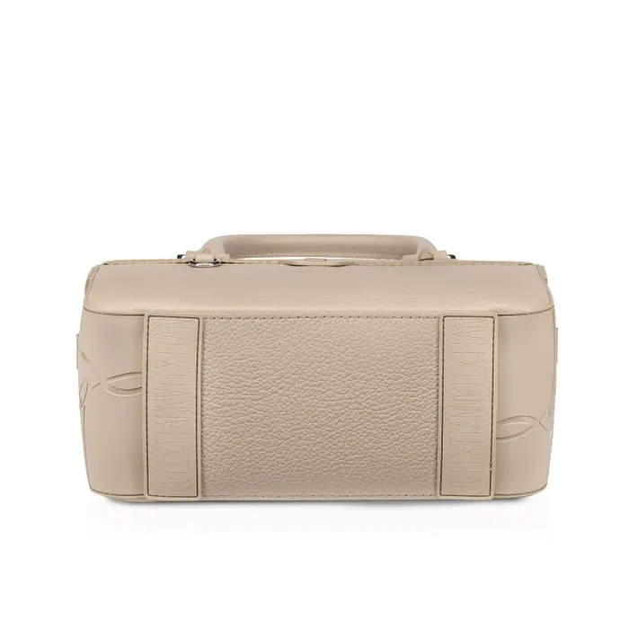 MenWomen Ruisbuddy Small Messenger Bag 8211 Grained Calf Leather And Rubber 8211 Saharienne Christian Louboutin Crossbody Bags