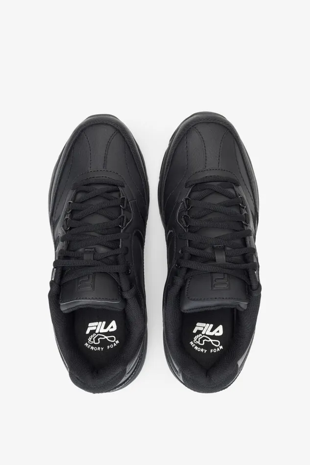 Men Work Shoes Fila Memory Workshift Slip Resistant Shoe