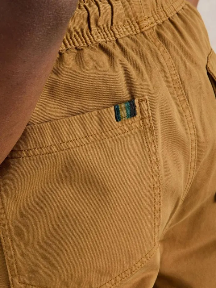 Men Wren Drawstring Trouser Dark Tan White Stuff Trousers Men Wren Drawstring Trouser Dark Tan White Stuff Trousers