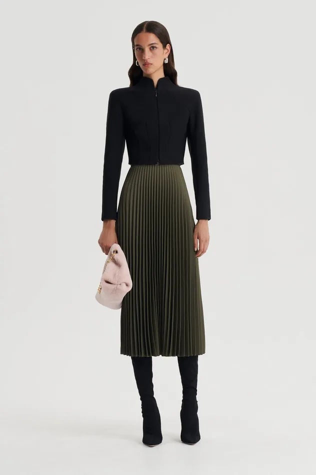 MILANO ZIP JACKET BLACK Women Jackets Scanlan Theodore