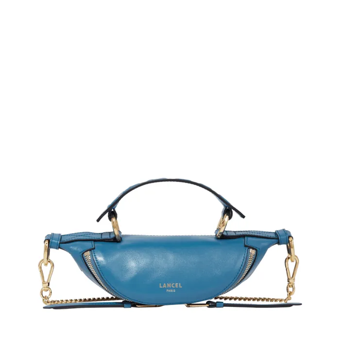 Mini Bag Crossbody Wave Blue Women Lancel Hand Bags