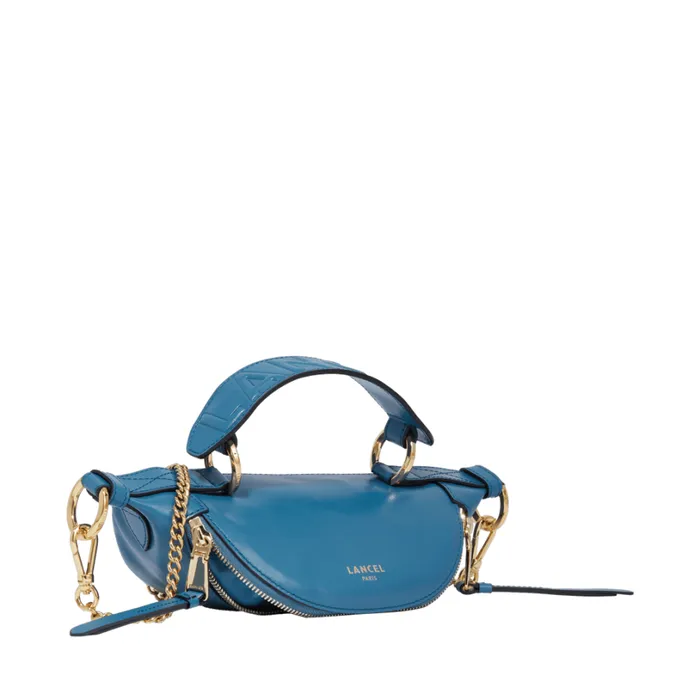 Mini Bag Crossbody Wave Blue Women Lancel Hand Bags Mini Bag Crossbody Wave Blue Women Lancel Hand Bags