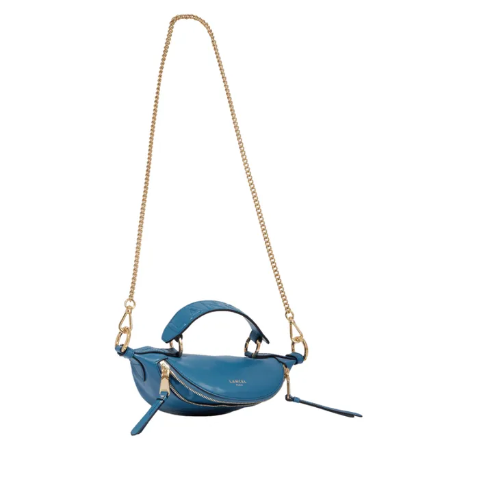 Mini Bag Crossbody Wave Blue Women Lancel Hand Bags Mini Bag Crossbody Wave Blue Women Lancel Hand Bags