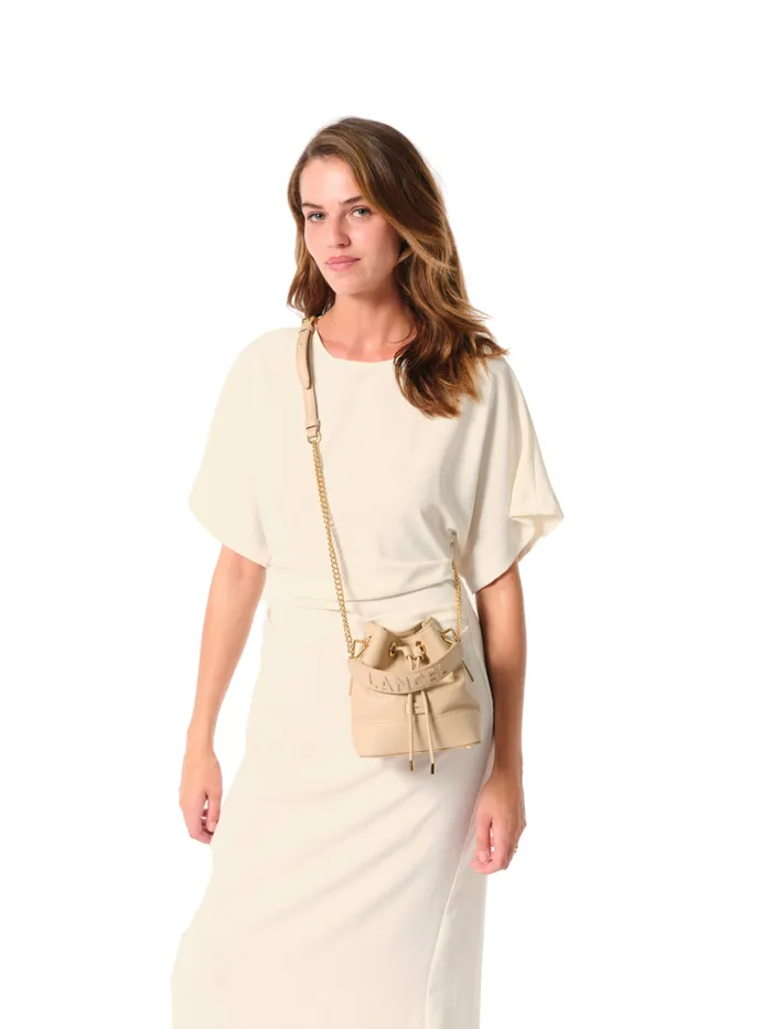 Mini Bucket Bag Capuccinogold Women Lancel Bucket Bags Mini Bucket Bag Capuccinogold Women Lancel Bucket Bags