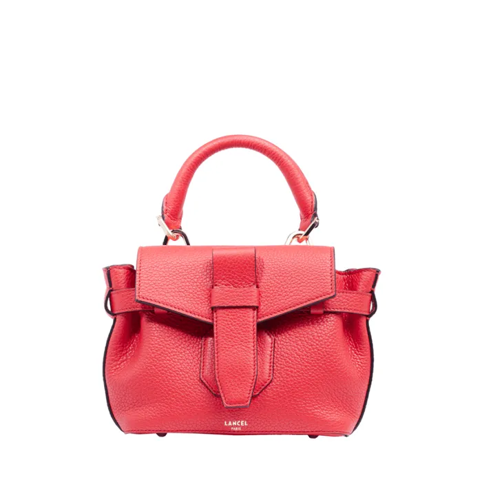 Mini Handbag Kiss Red Women Lancel Cross Body Bags
