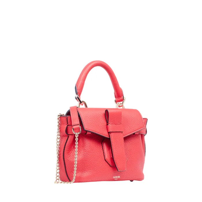 Mini Handbag Kiss Red Women Lancel Mini Bags