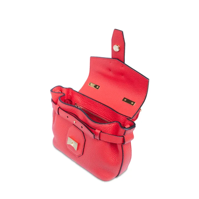 Mini Handbag Kiss Red Women Lancel Mini Bags