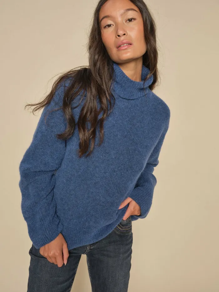 MMAidy Thora Rollneck Knit Set Sail Knits MOS MOSH Women