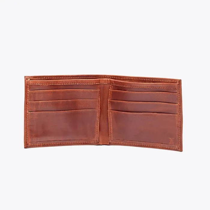 Nisolo Bags and Wallets Men Brewer Wallet Brandy