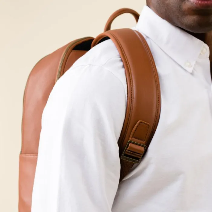 Nisolo Bags and Wallets Women Alex Commuter Backpack Caramel