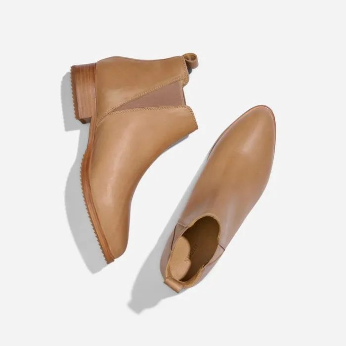 Nisolo Boots Women Eva Everyday Chelsea Boot Almond