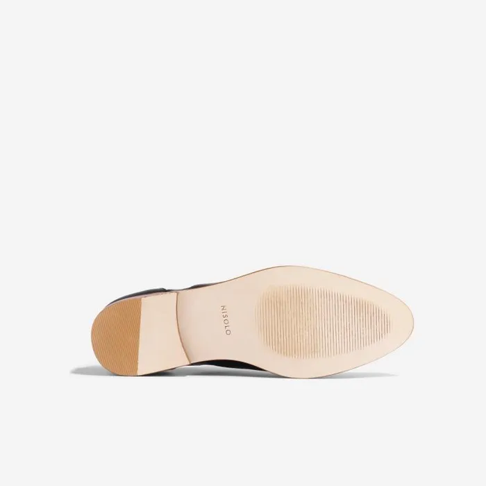 Nisolo Flats and Slip Ons Women Emma D039Orsay Oxford 20 Black Nisolo Flats and Slip Ons Women Emma D039Orsay Oxford 20 Black