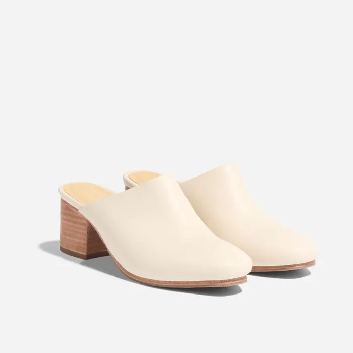 Nisolo Heels Women AllDay Heeled Mule Bone
