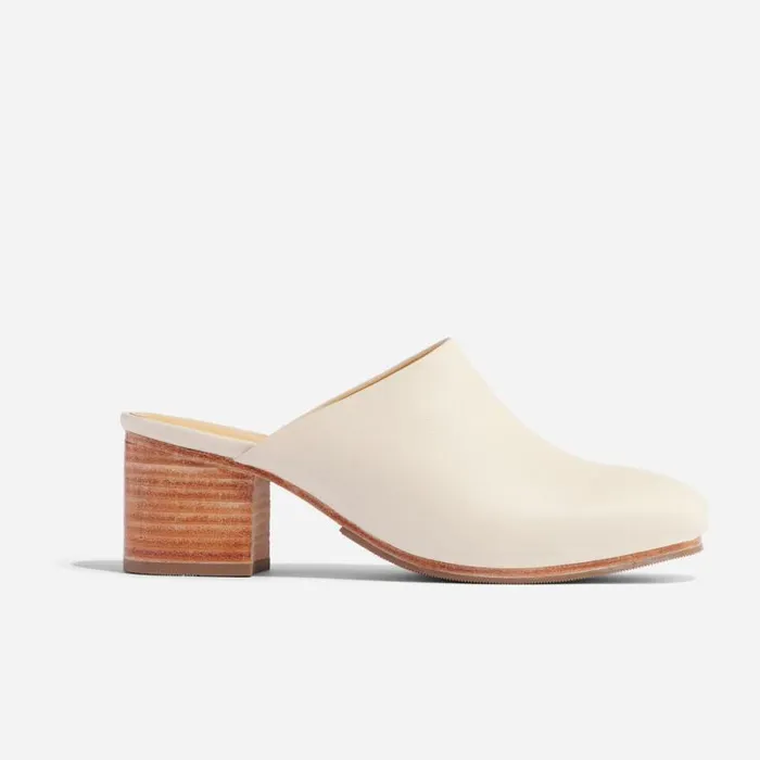 Nisolo Heels Women AllDay Heeled Mule Bone