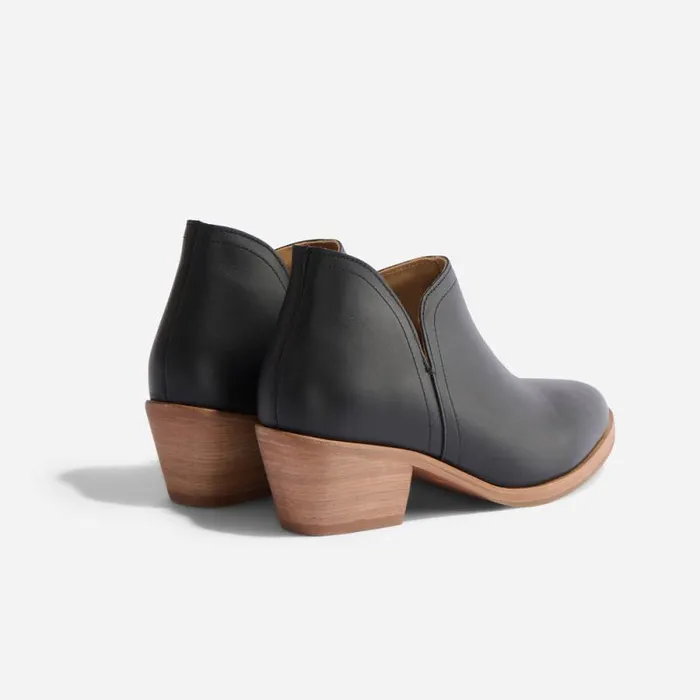 Nisolo Heels Women Mia Everyday Ankle Bootie Black Nisolo Heels Women Mia Everyday Ankle Bootie Black