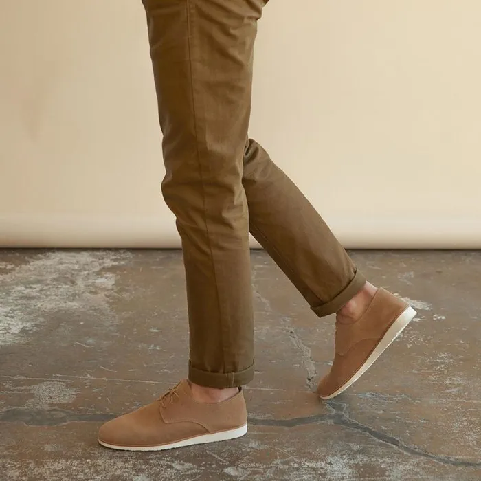 Nisolo Sandals and Slip Ons Men Lightweight Flex Derby Stone