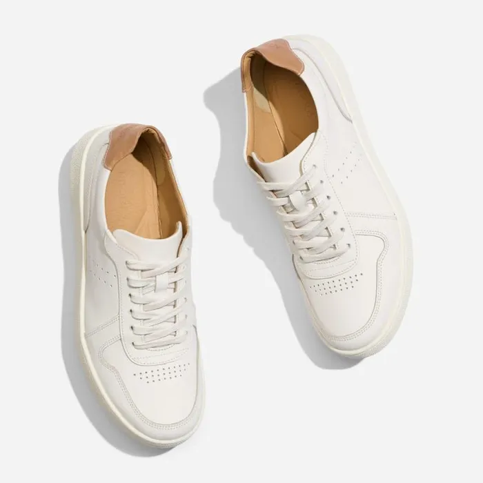 Nisolo Sneakers Women Bria GoTo Court Sneaker White Nisolo Sneakers Women Bria GoTo Court Sneaker White