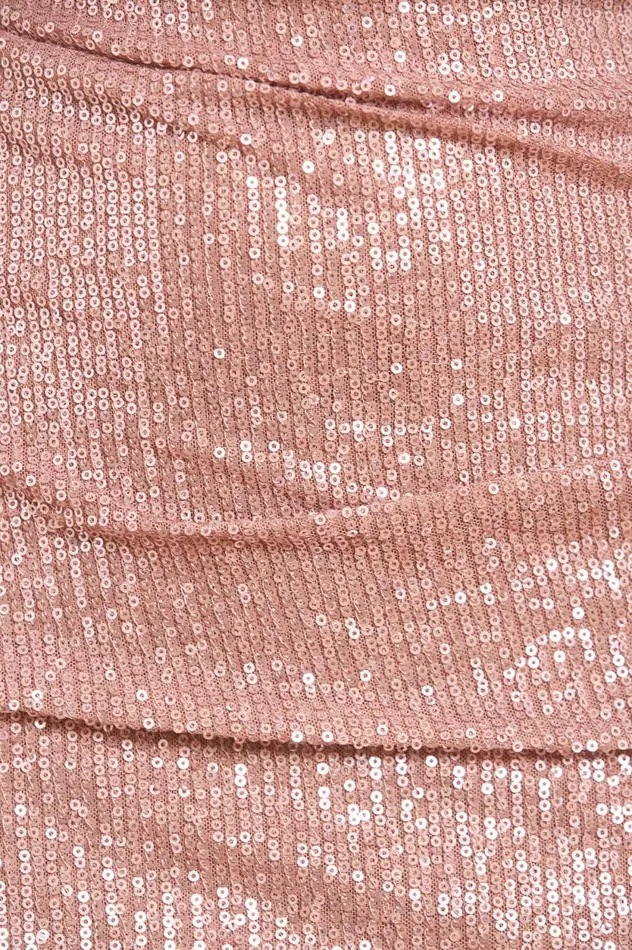 Nova OneShoulder Ankle Gown Pink Women Needle and Thread Dresses