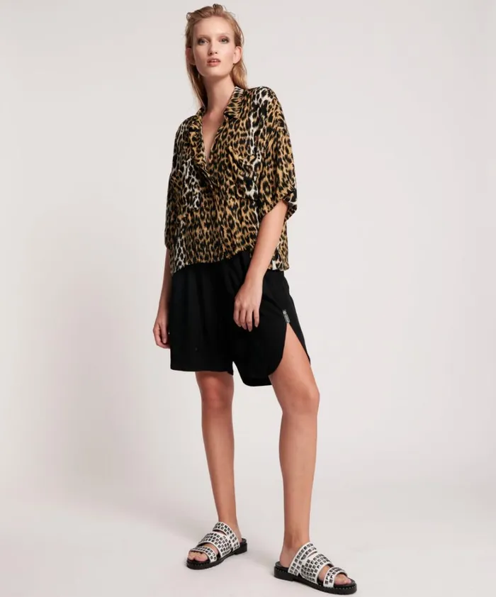 One Teaspoon Bottoms BLACK LA RUBY SHORTS 8211 Women