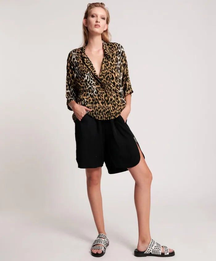 One Teaspoon Bottoms BLACK LA RUBY SHORTS 8211 Women One Teaspoon Bottoms BLACK LA RUBY SHORTS 8211 Women