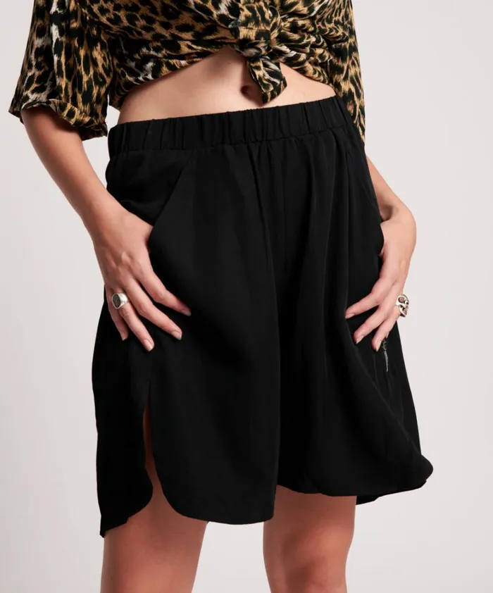 One Teaspoon Bottoms BLACK LA RUBY SHORTS 8211 Women One Teaspoon Bottoms BLACK LA RUBY SHORTS 8211 Women